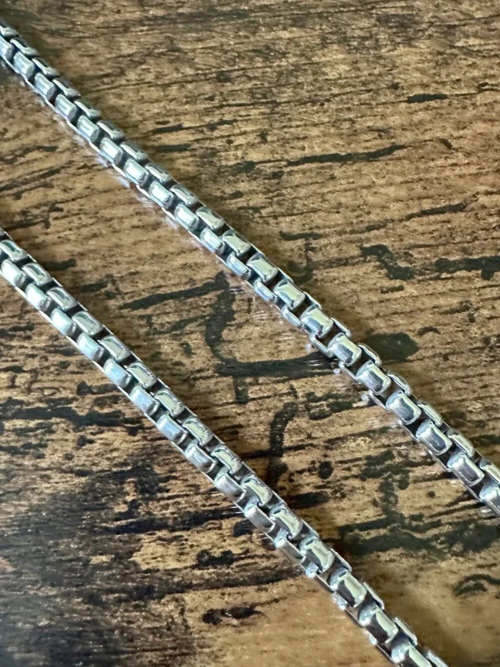 David Yurman Box Chain Necklace in Sterling Silver, 5mm, 22